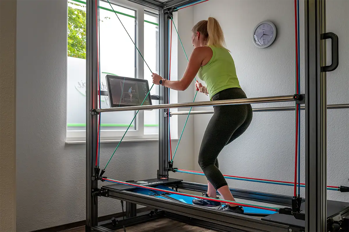 Phyiotherapie in Hamm Training in Aktion