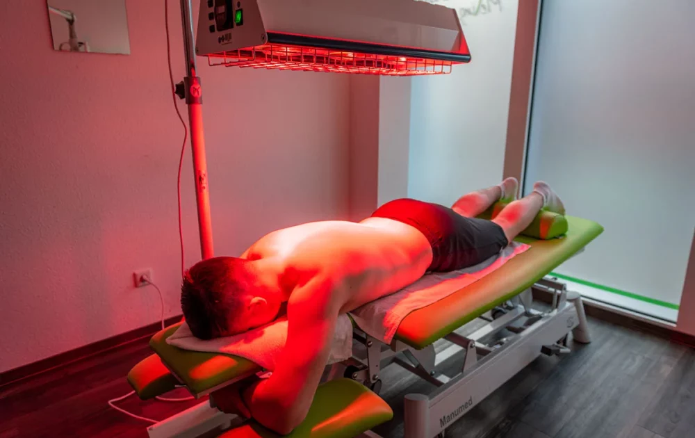 Physiotherapie Meling in Hamm - Heißluft-Wärme-Therapie